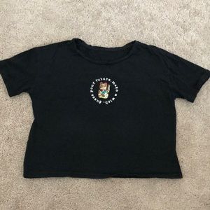 Zara lucky cat tee size S
